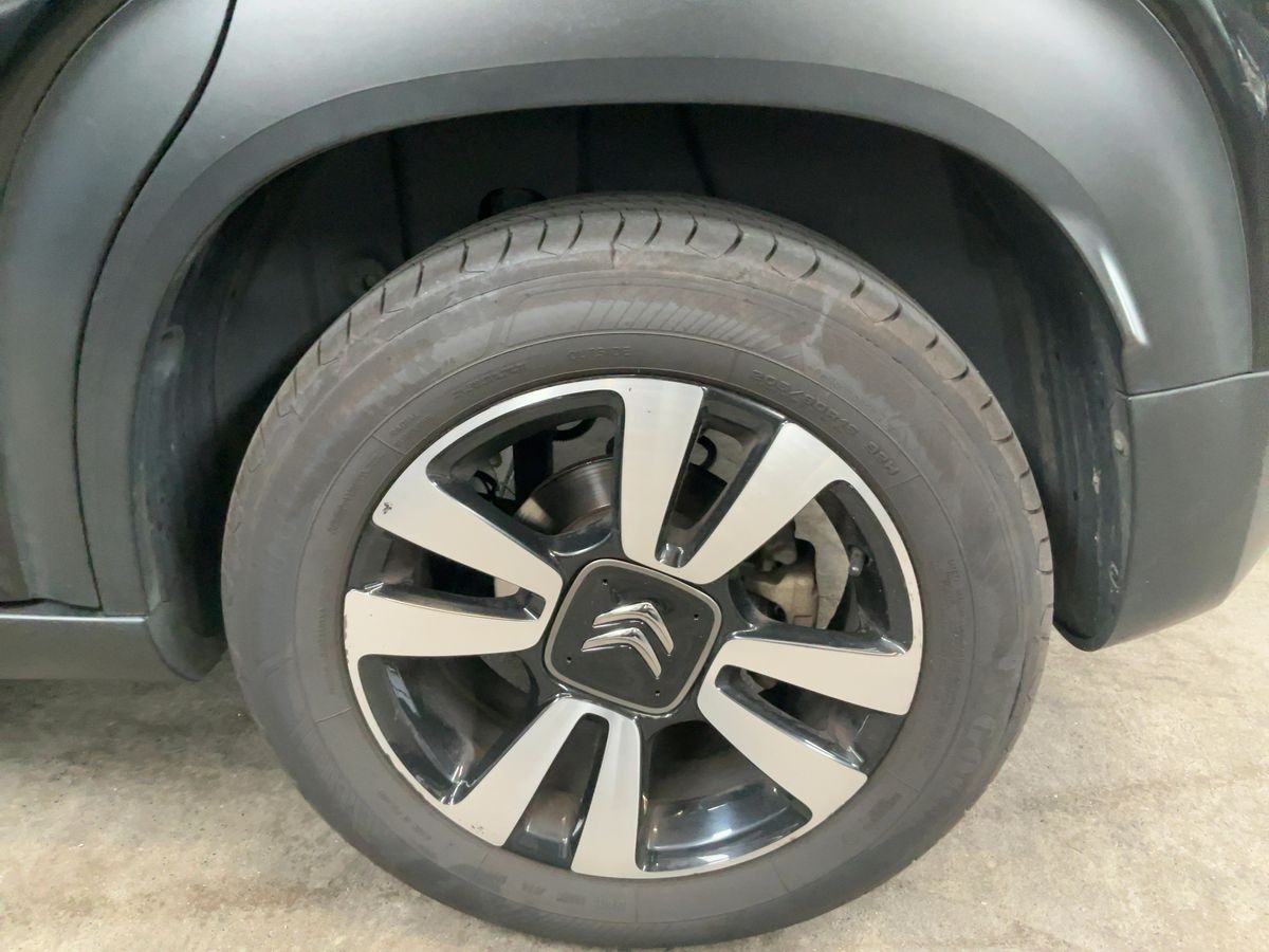 Rear left tire