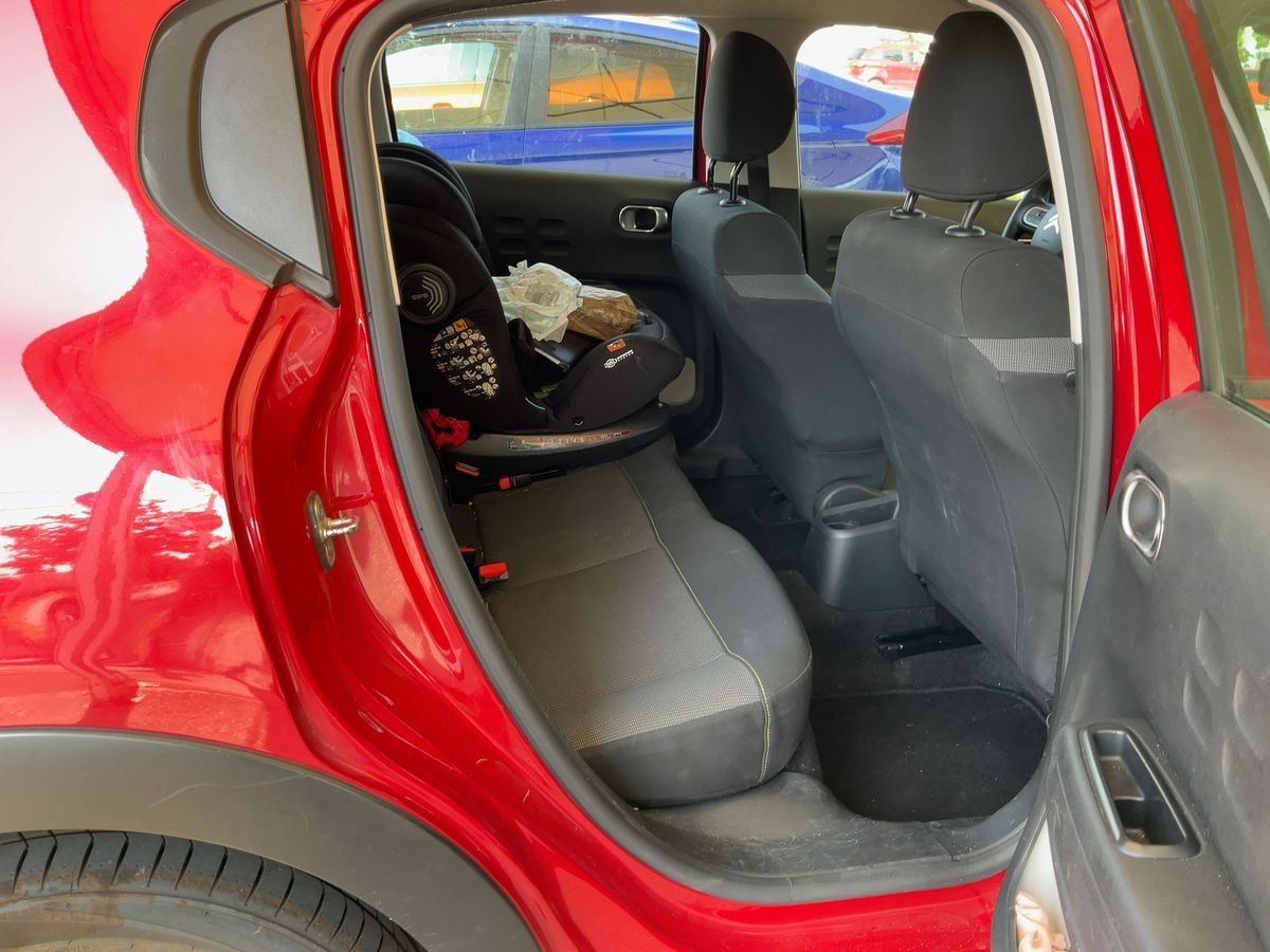 Interior trasero