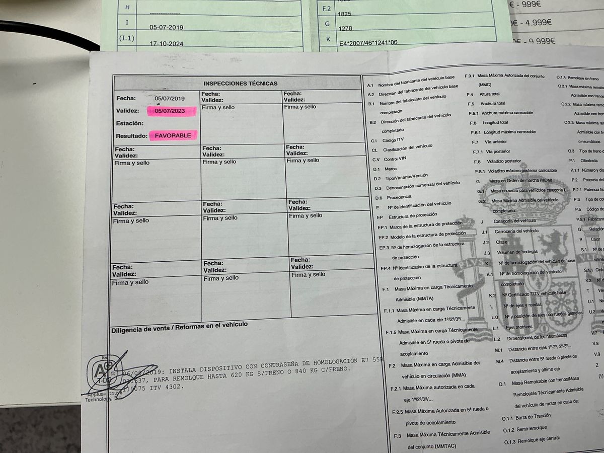 1º matriculación