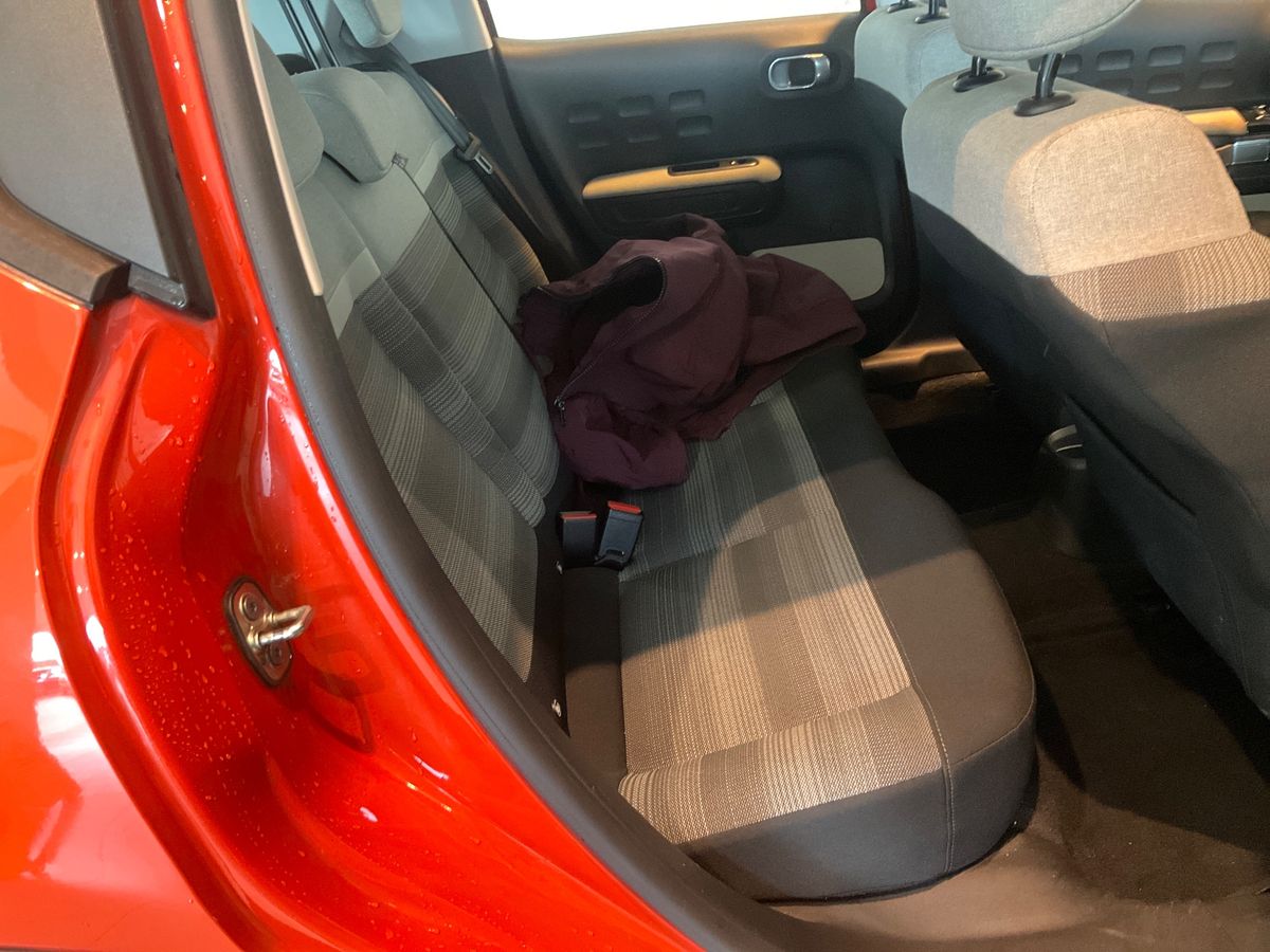 Interior trasero