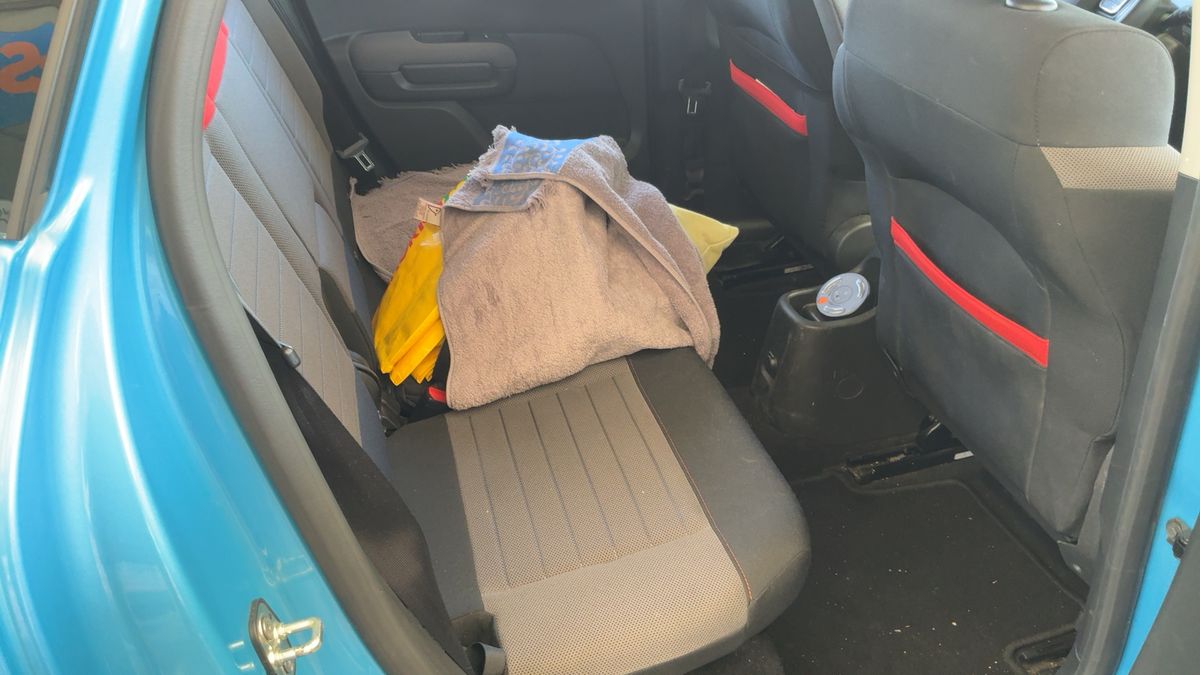 Interior trasero