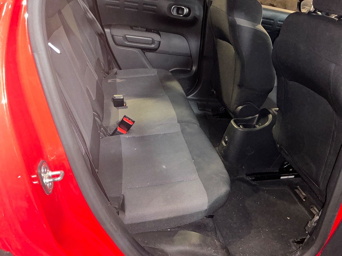 Interior trasero