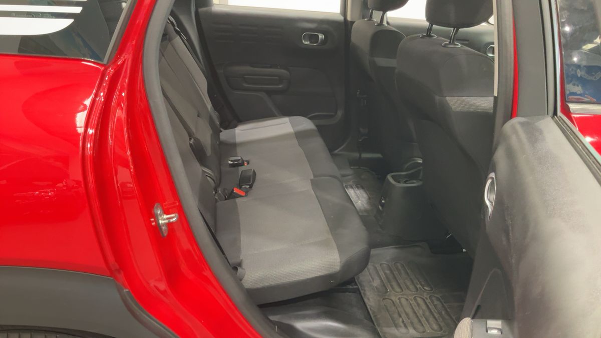 Interior trasero