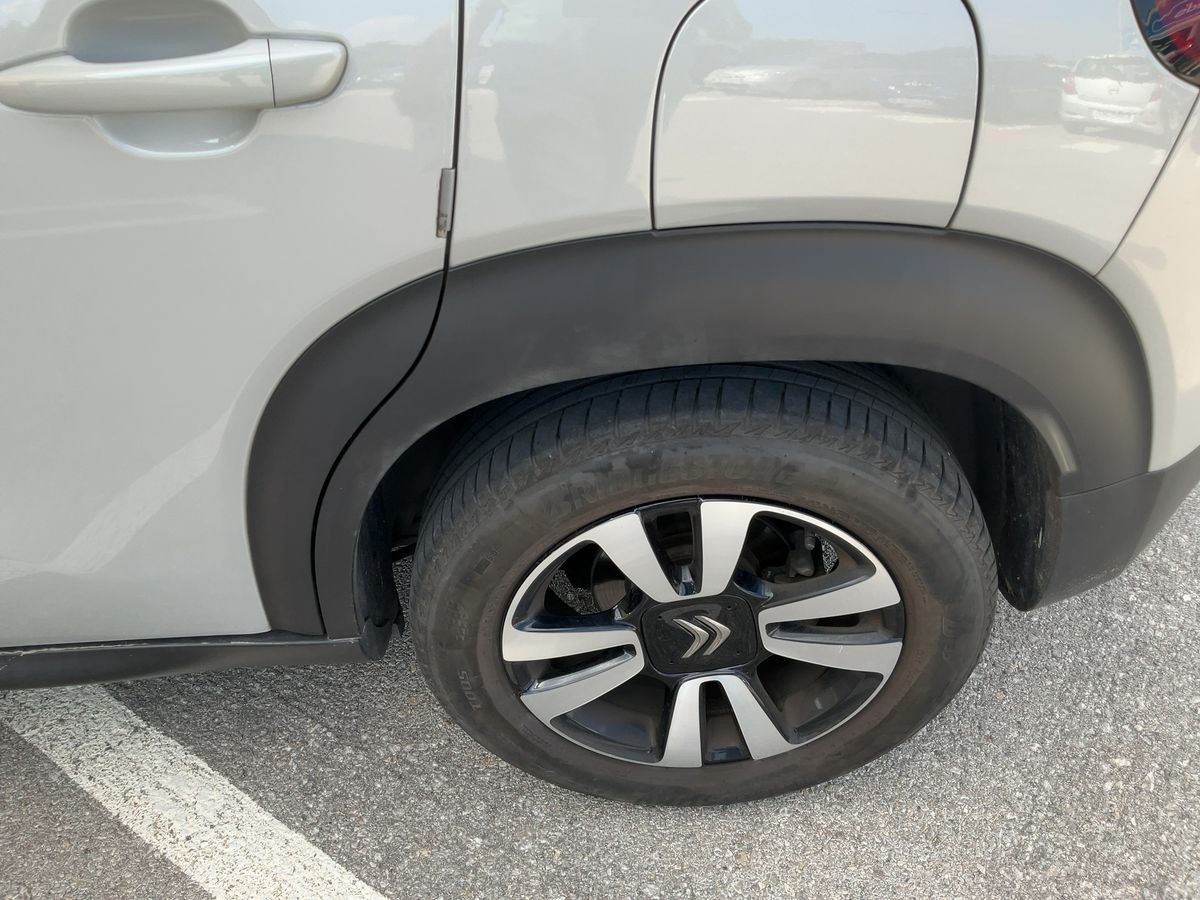 Rear left tire