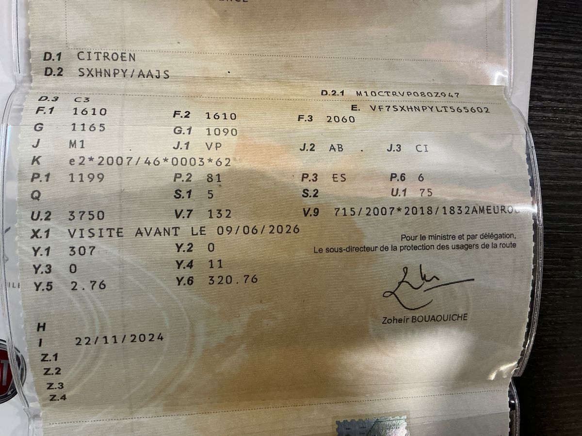 1º matriculación