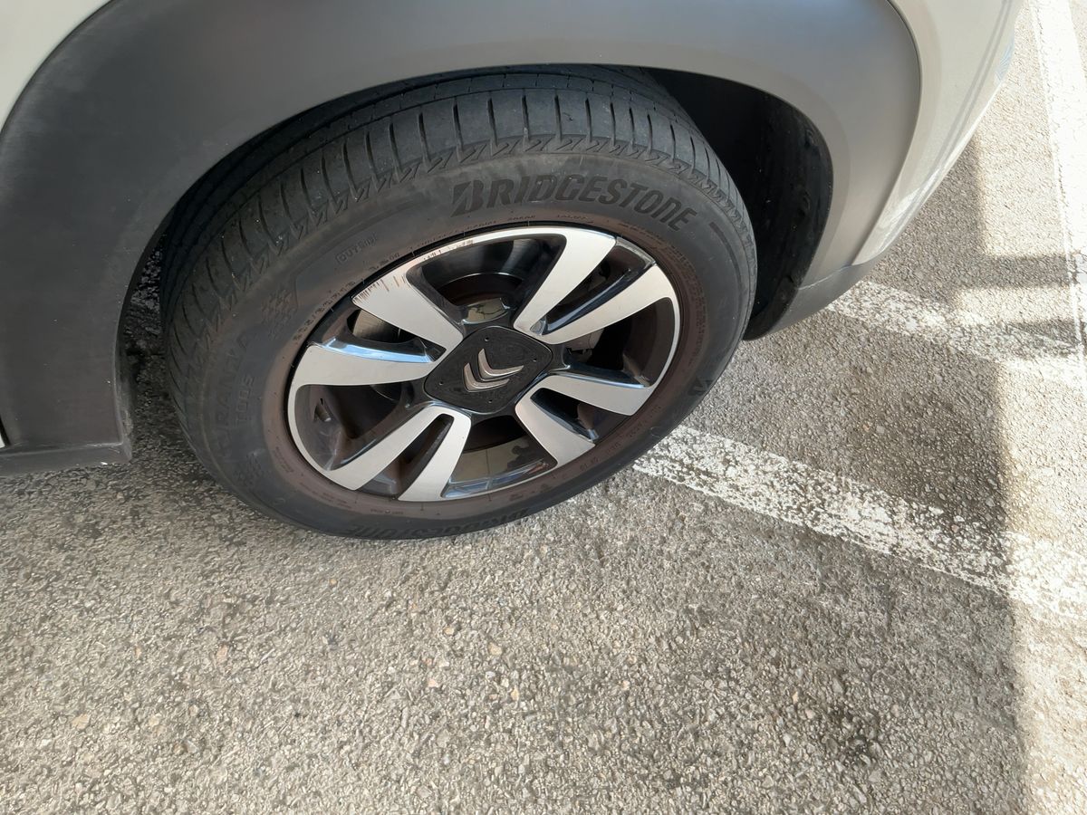 Front right tire