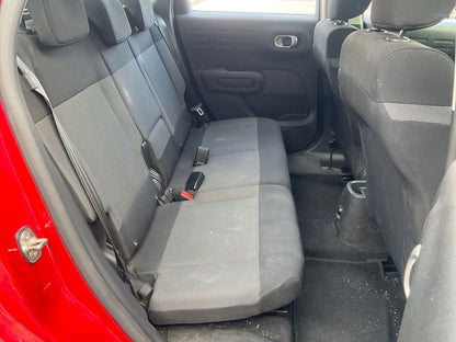 Interior trasero