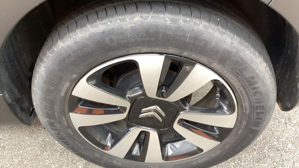 Rear left tire