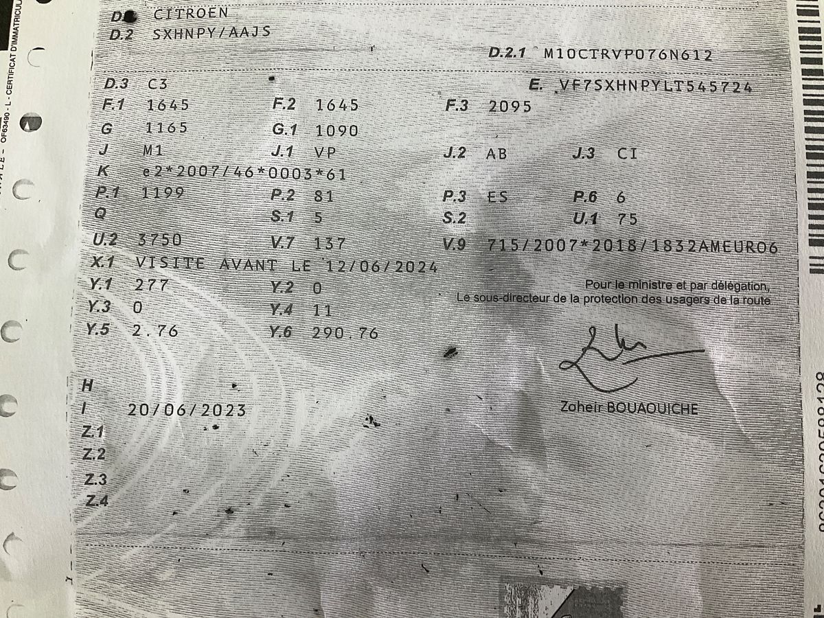 1º matriculación
