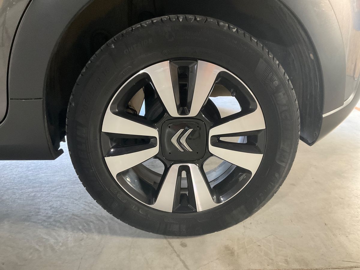 Rear left tire