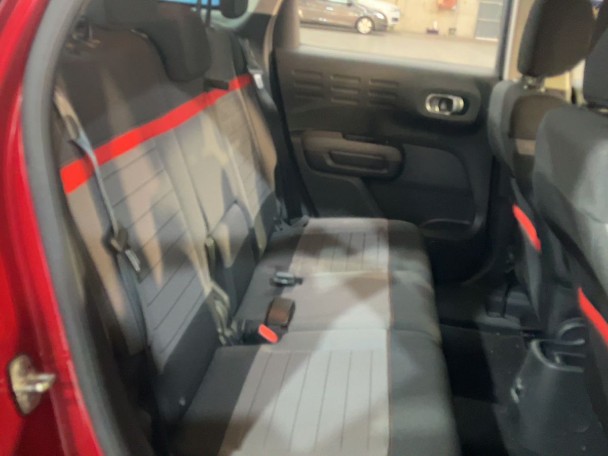 Interior trasero
