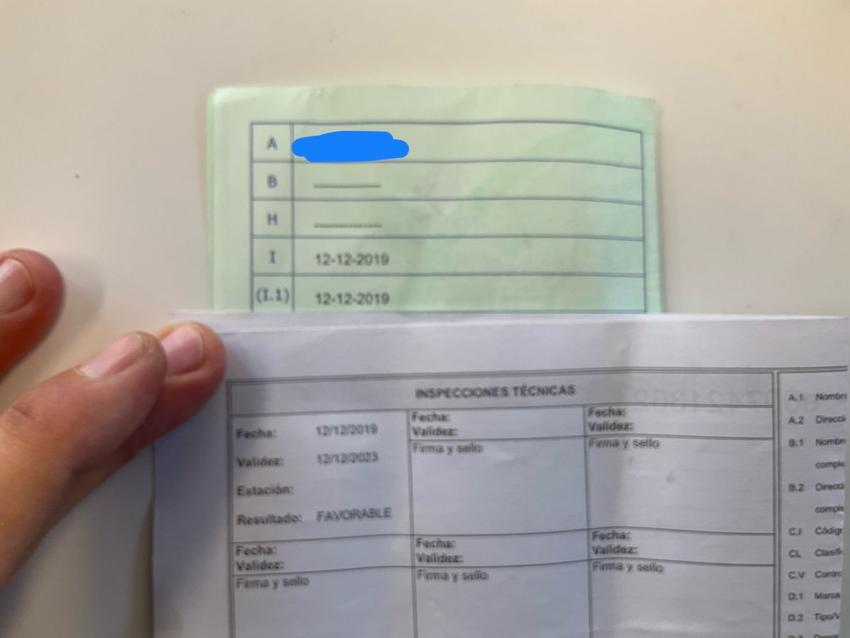 1º matriculación