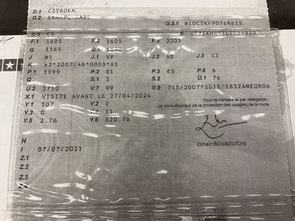 1º matriculación