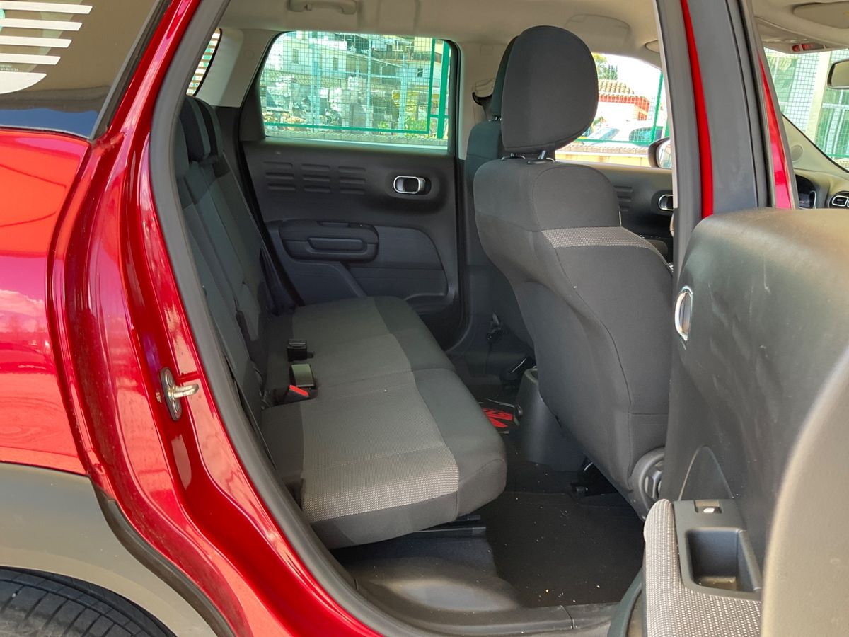 Interior trasero