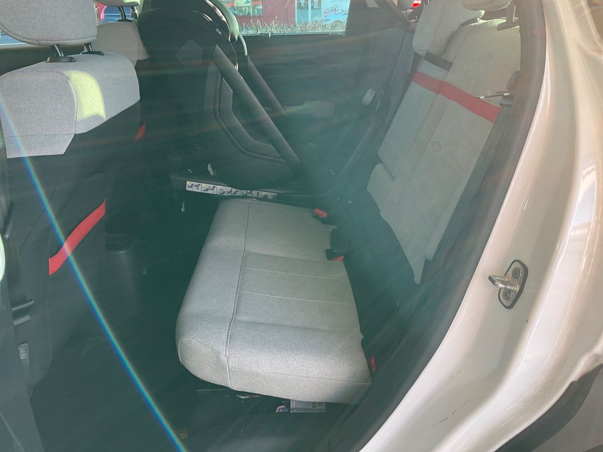 Interior trasero