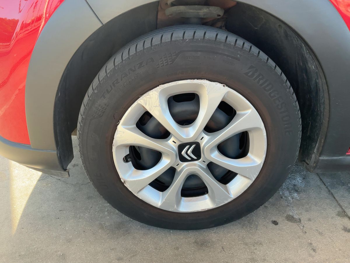 Front left tire