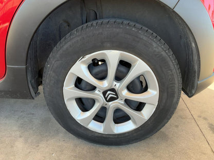 Rear left tire