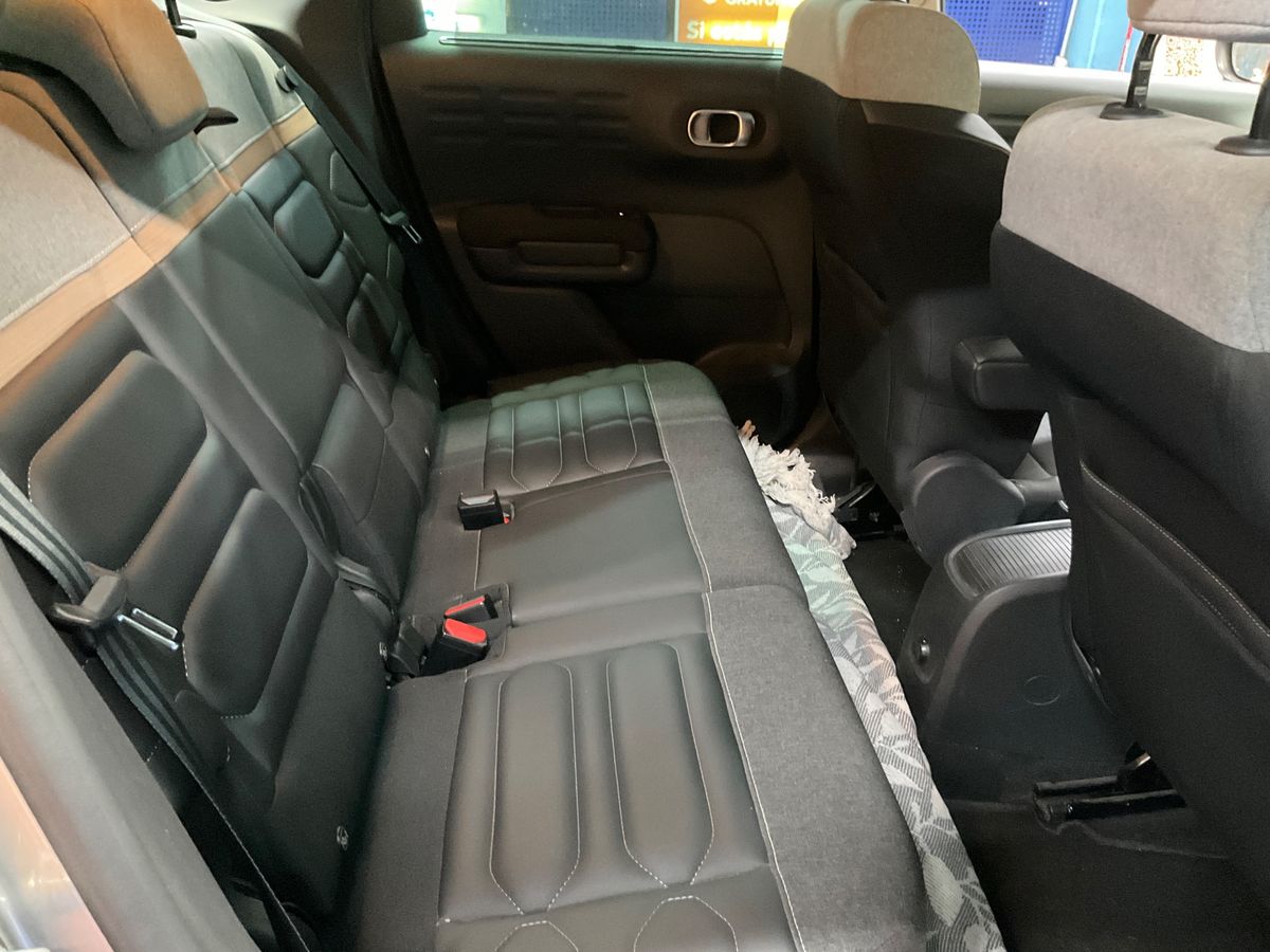 Interior trasero