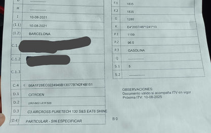 1º matriculación