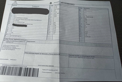 1º matriculación