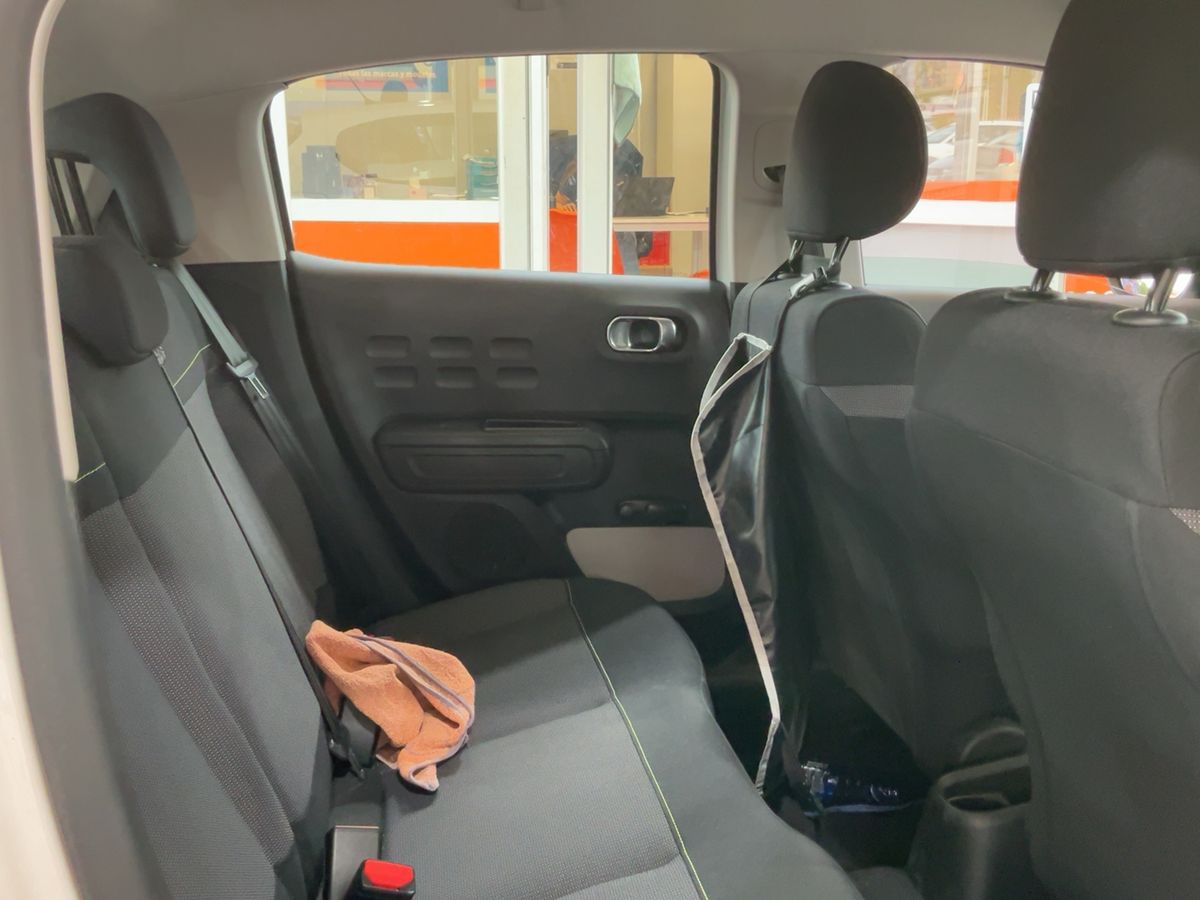 Interior trasero