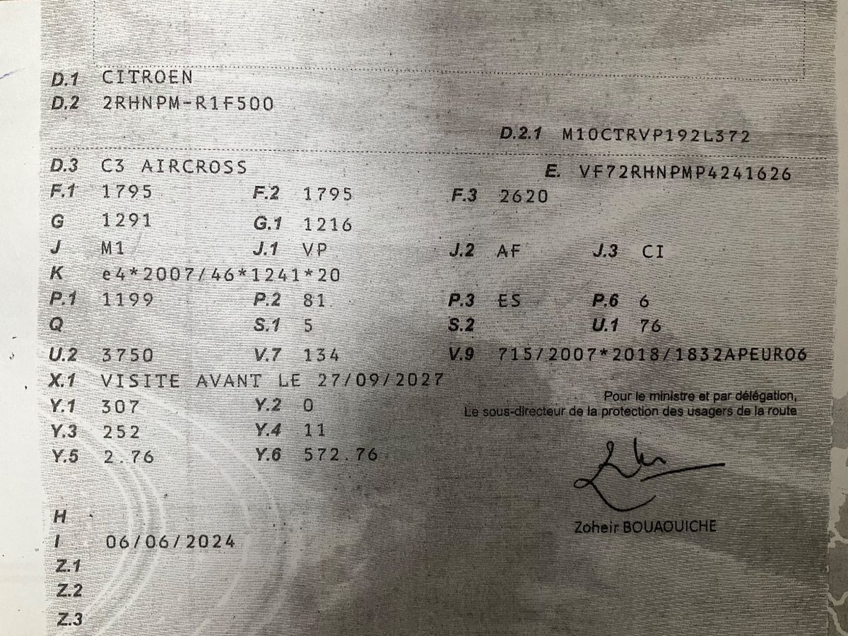 1º matriculación