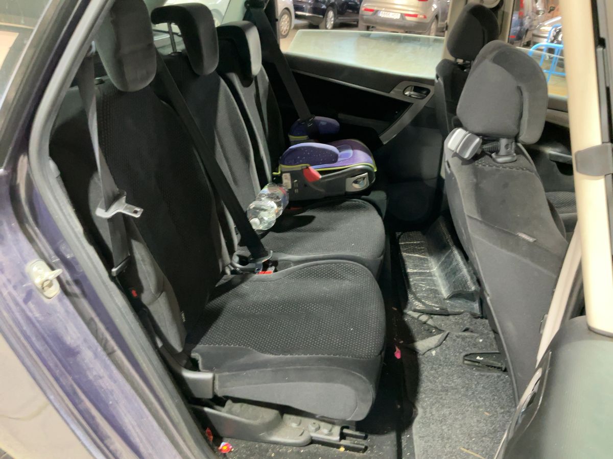 Interior trasero