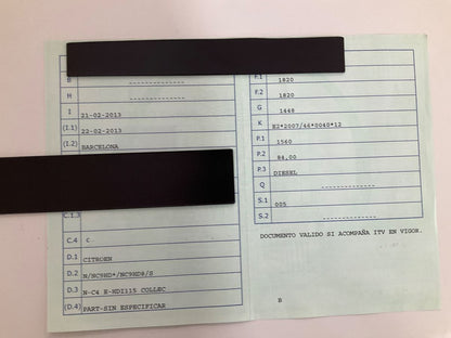 1º matriculación