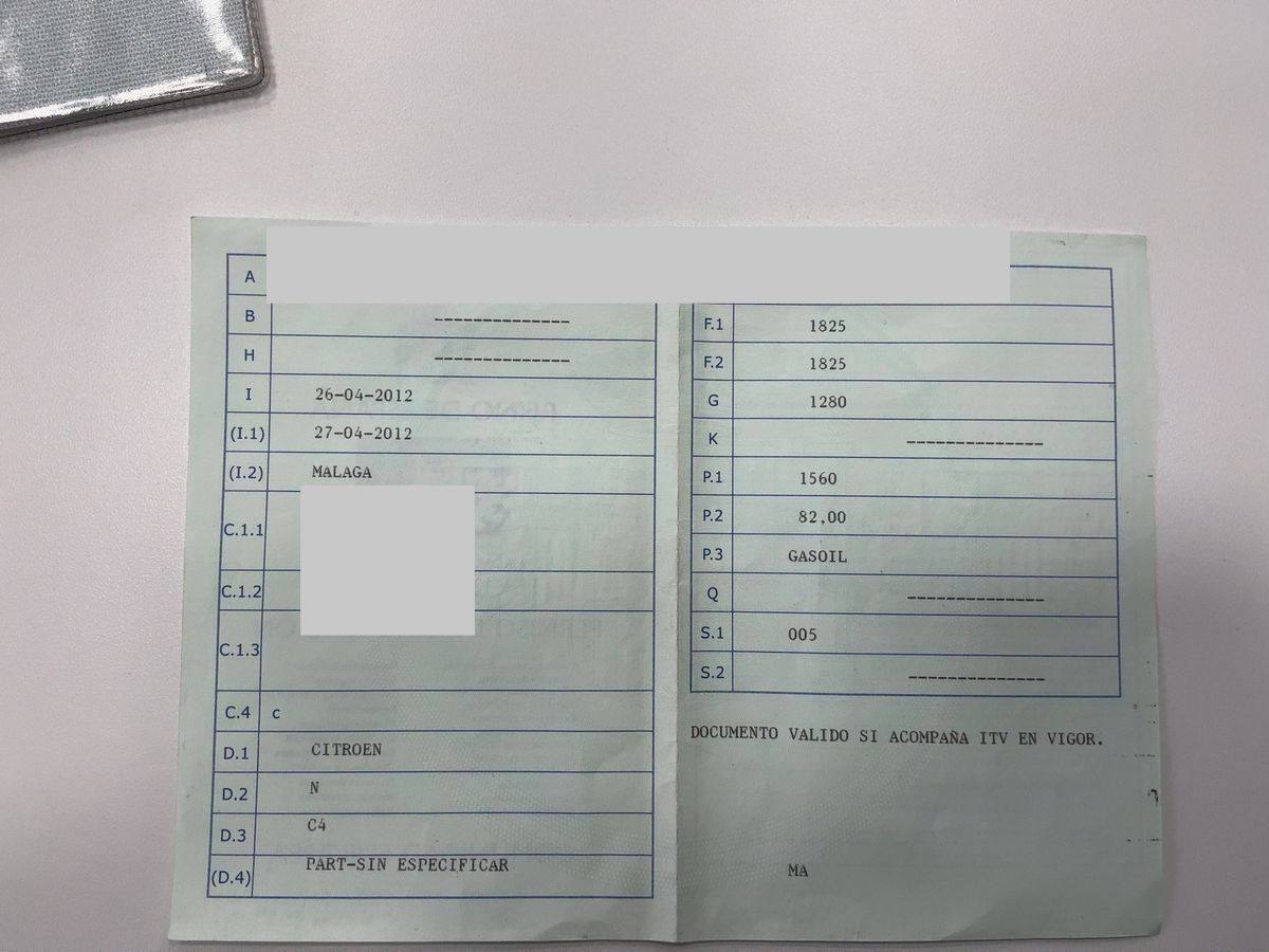 1º matriculación
