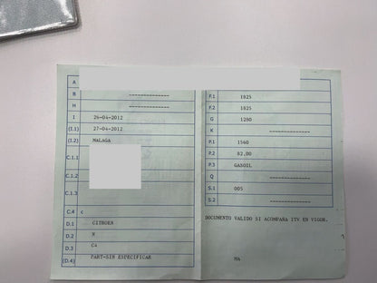 1º matriculación