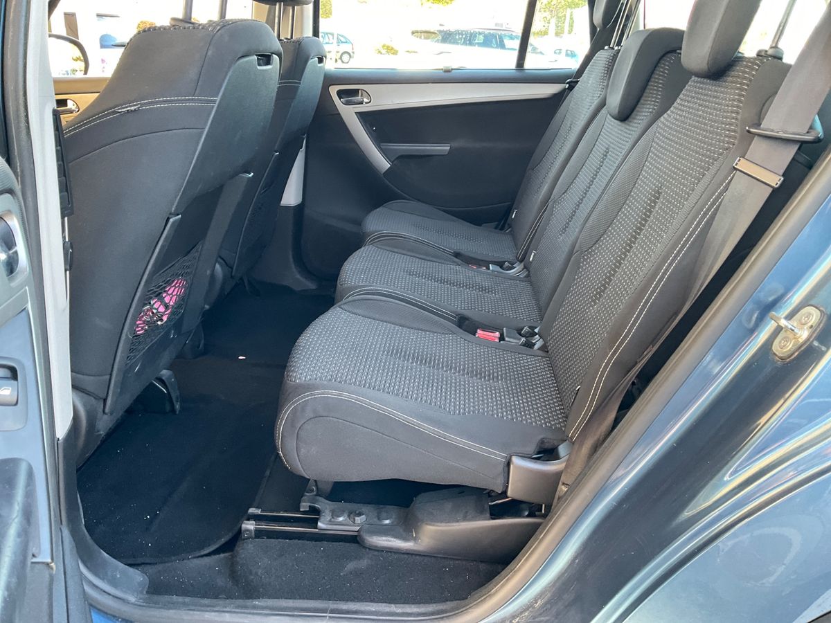 Interior trasero