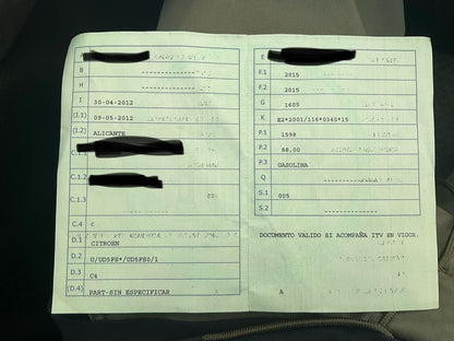 1º matriculación