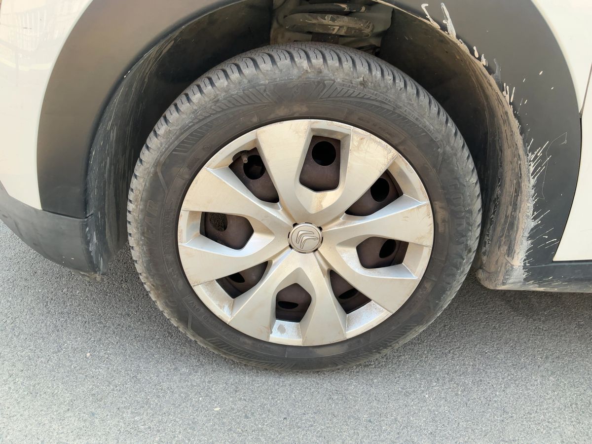 Front left tire
