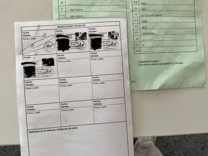 1º matriculación