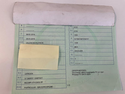 1º matriculación