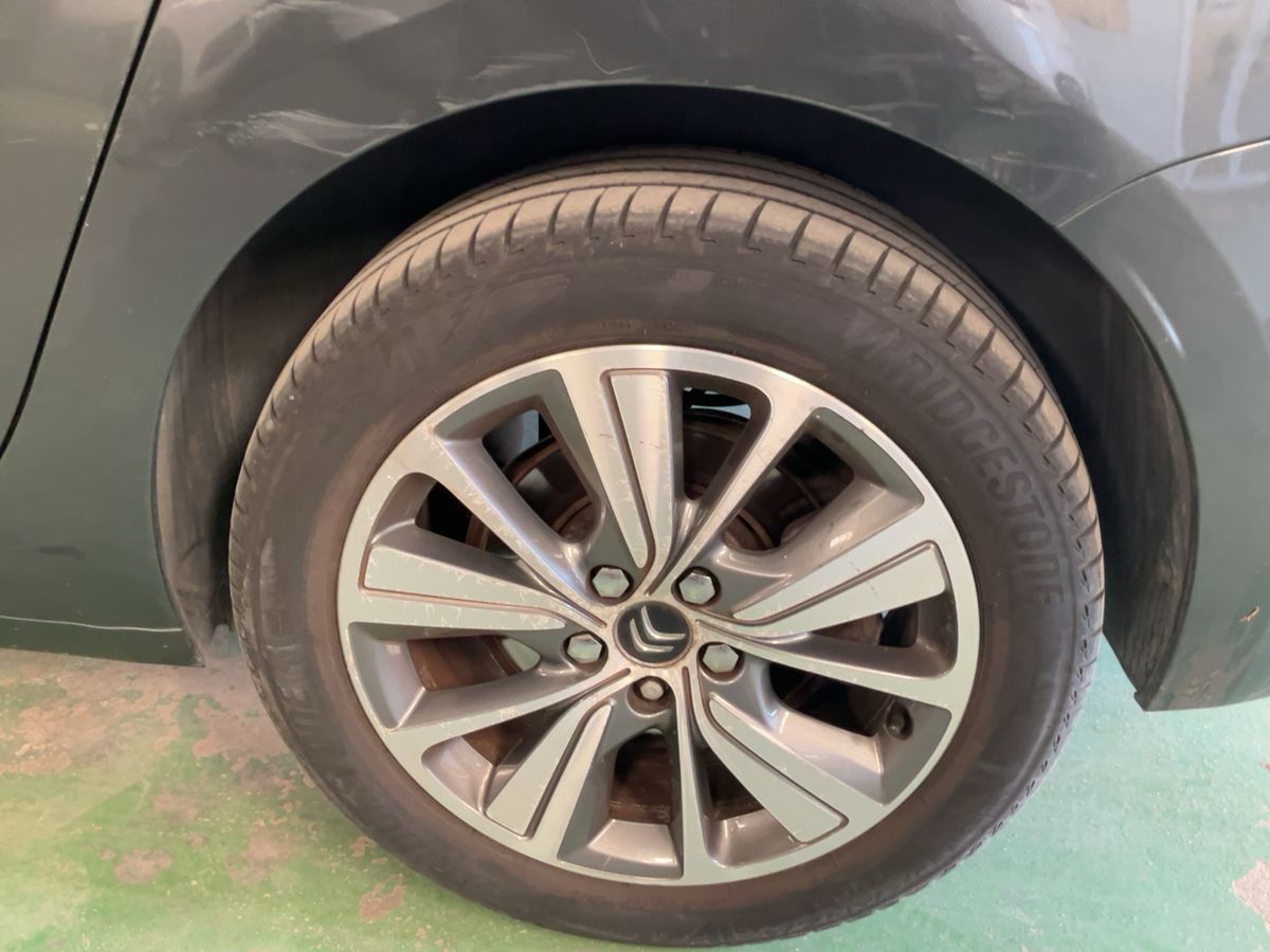 Rear left tire
