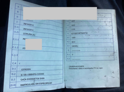 1º matriculación