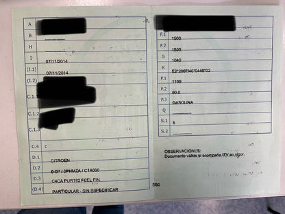 1º matriculación