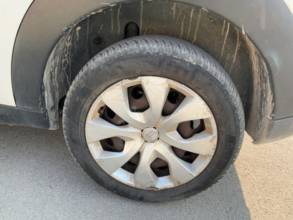 Rear left tire