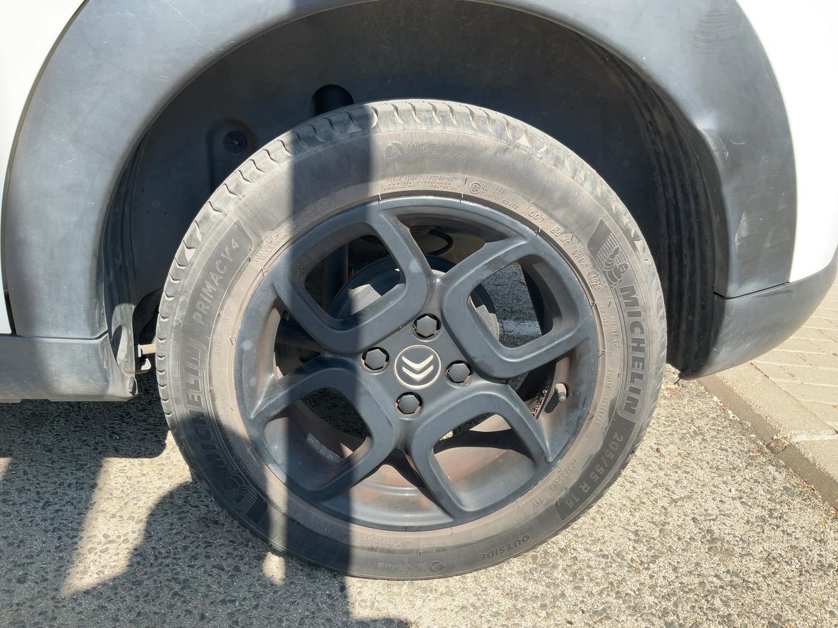 Rear left tire
