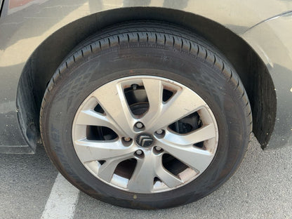 Rear left tire