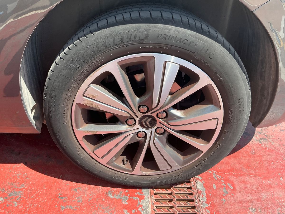 Rear left tire