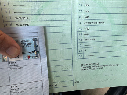 1º matriculación