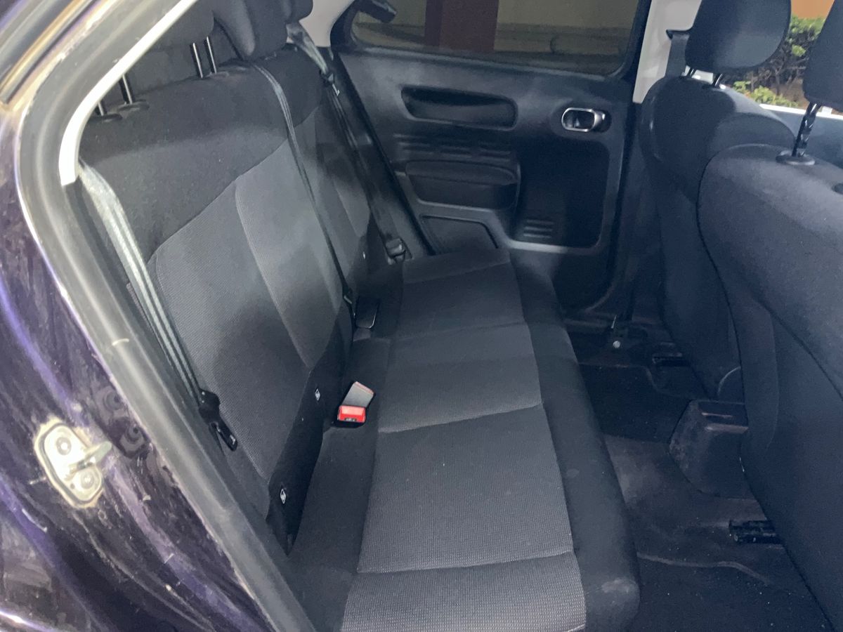Interior trasero