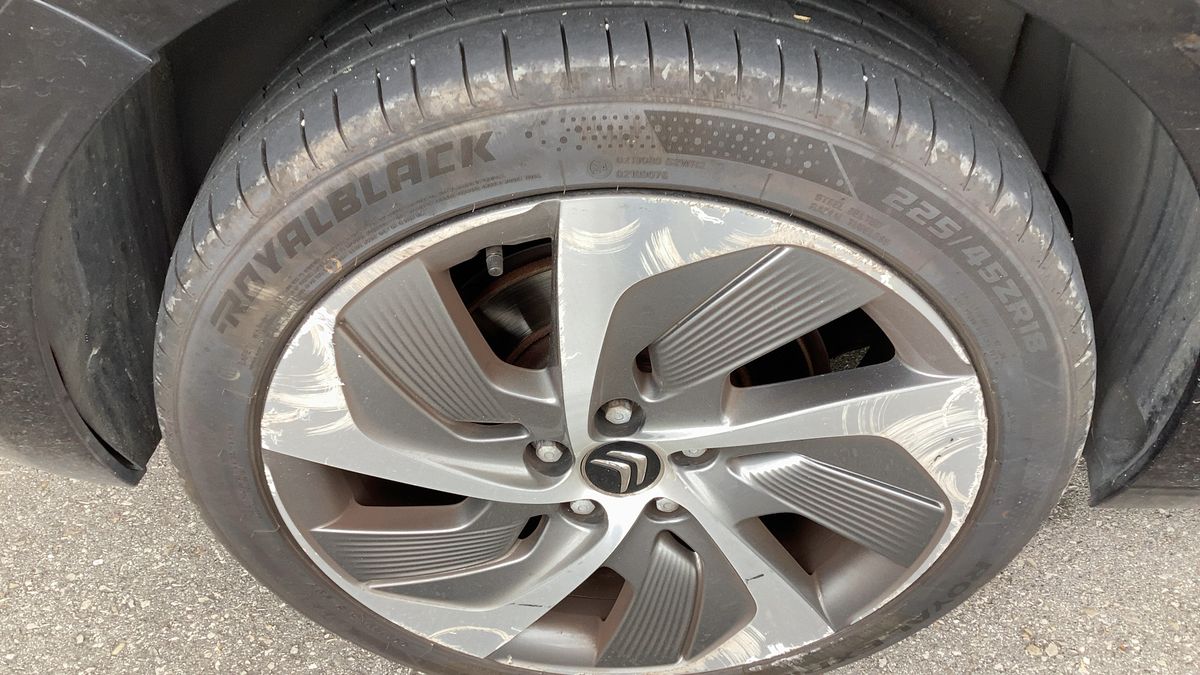 Rear right tire