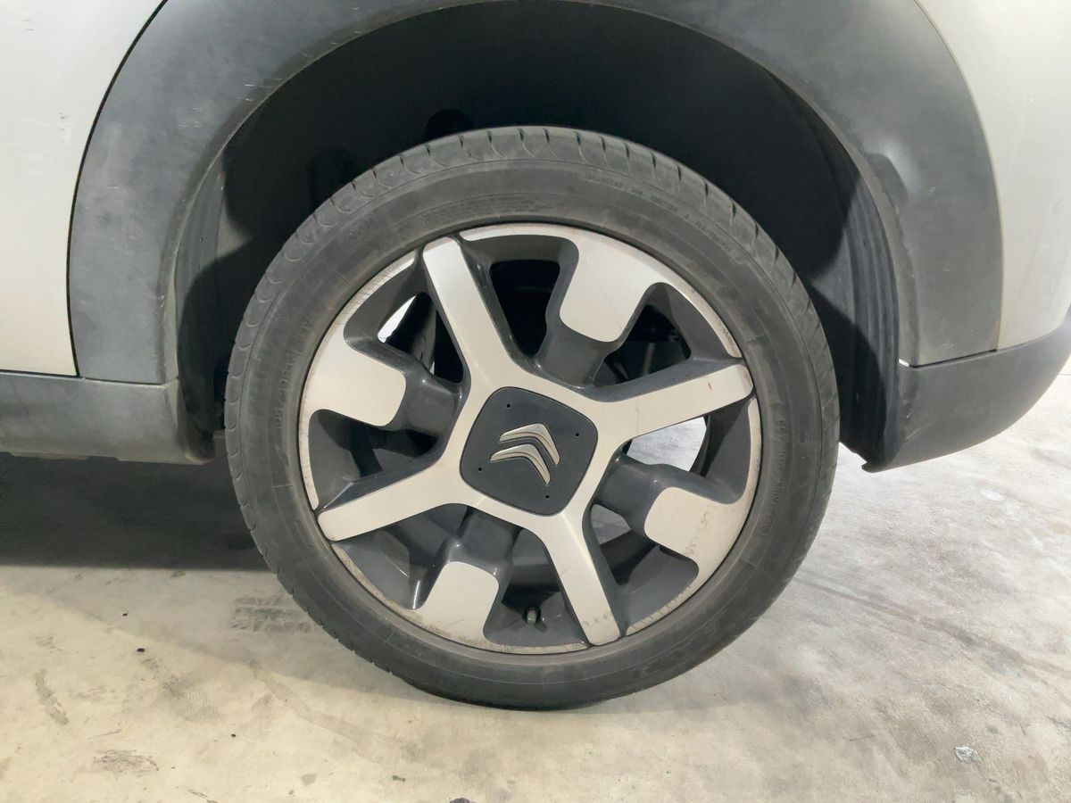 Rear left tire