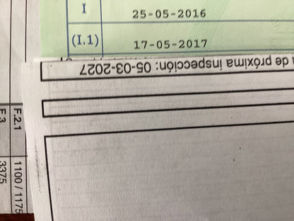 1º matriculación