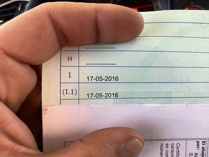 1º matriculación