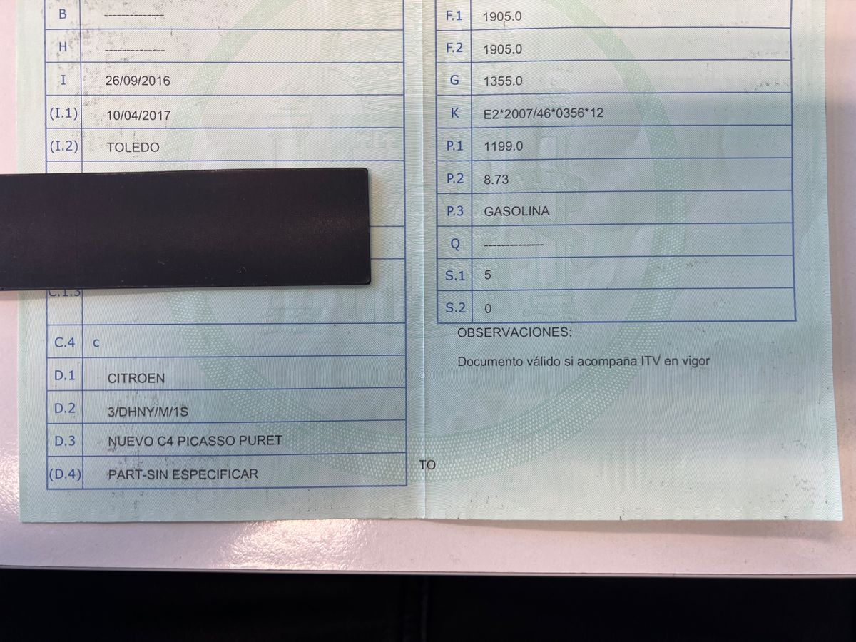 1º matriculación