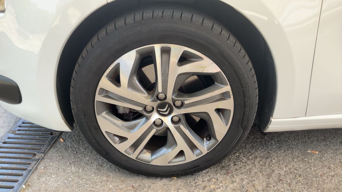 Front left tire